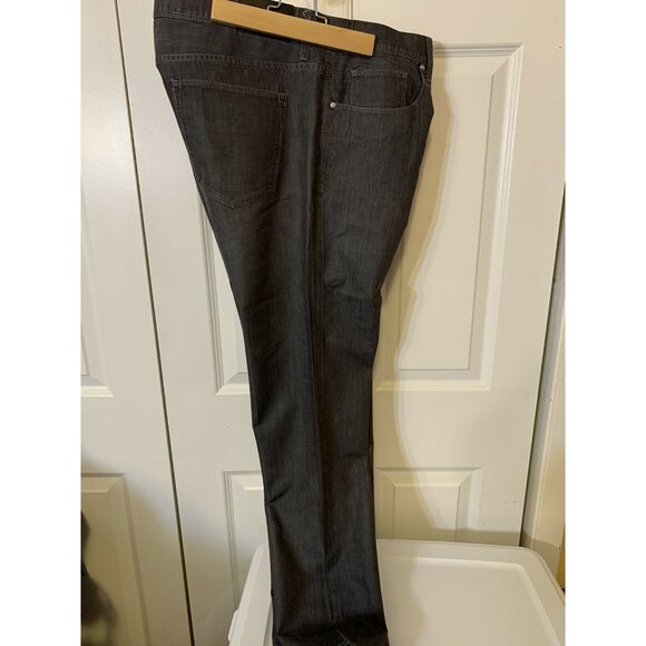 Perry Ellis America Men’s Sz 38 X 32 Black Denim Jeans‎ Cotton Blend - Picture 8 of 9